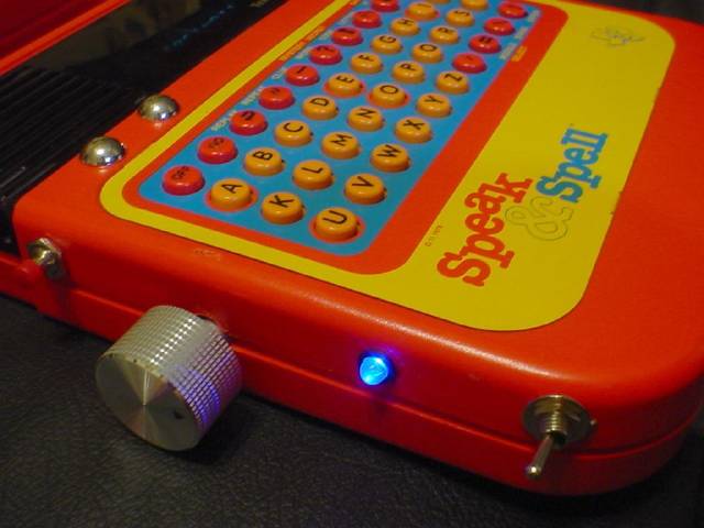 Circuit Bent Speak & and Spell ROUND BUTTONS