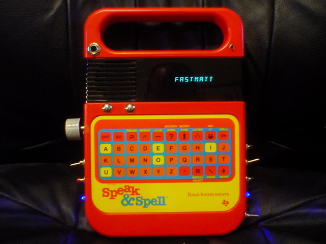 Circuit Bent Speak & and Spell ROUND BUTTONS - Click Image to Close